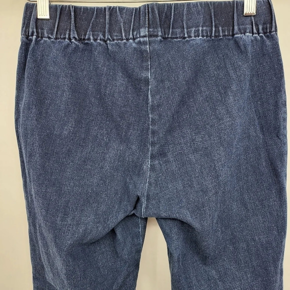 Soft Surroundings Women's Dark Wash Pull On Metro Leggings Sz Small Petite - Picture 8 of 14